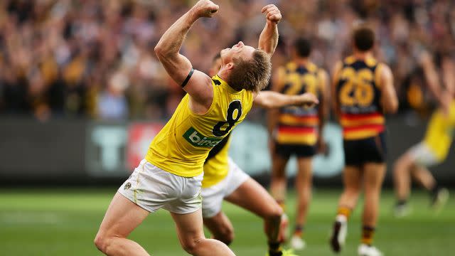 Absolute euphoria. Image: Getty