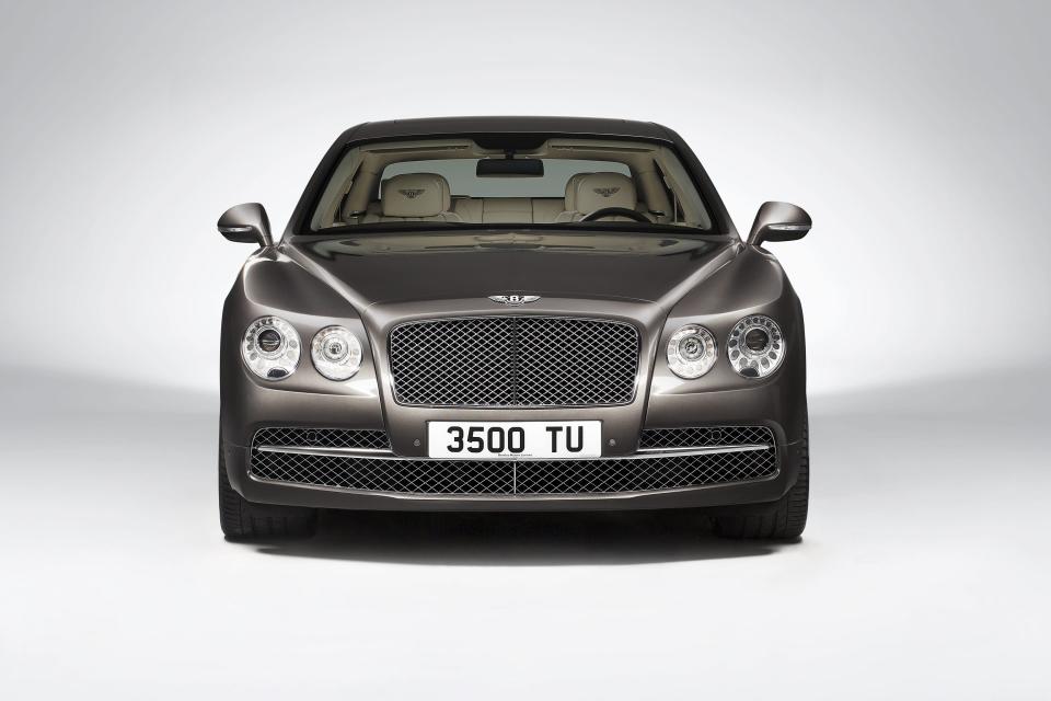 <b>In the modern Bentley tradition</b>, power is delivered to the road via all-wheel drive with a 40:60 rear-biased torque split. The front fenders feature a striking new wing vent complete with the famed Bentley “B” motif. (Photo: Bentley Motors UK)