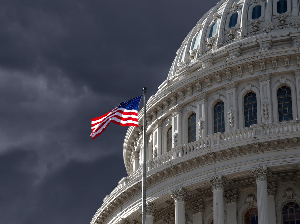 Imagen del Capitolio de Estados Unidos en Washington DC. Foto: Getty Images. 