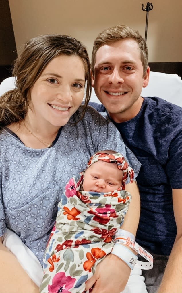 <p>On Aug. 21, 2020, the couple welcomed <a href="https://www.eonline.com/news/1181455/counting-ons-joy-anna-duggar-gives-birth-welcomes-baby-girl-with-austin-forsyth" rel="nofollow noopener" target="_blank" data-ylk="slk:daughter Evelyn Mae Forsyth;elm:context_link;itc:0;sec:content-canvas" class="link ">daughter <strong>Evelyn Mae Forsyth</strong></a>.</p>