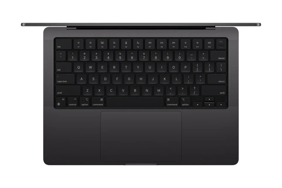 The new Space Black color on Apple's refreshed MacBook Pros should hide fingerprints better than traditional silver models.