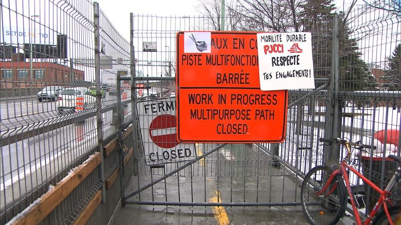 Feds to pay $2M to clear snow from Jacques Cartier Bridge bike path, but keep it closed