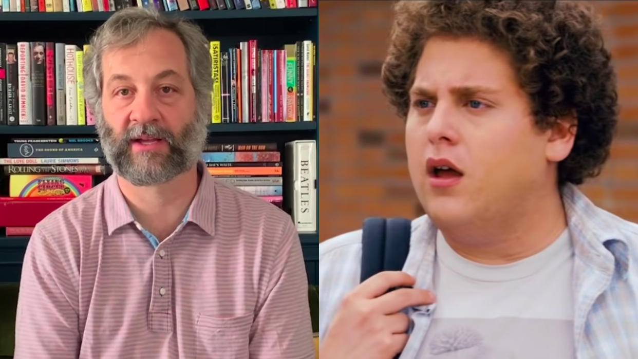  Judd Apatow and Jonah Hill 