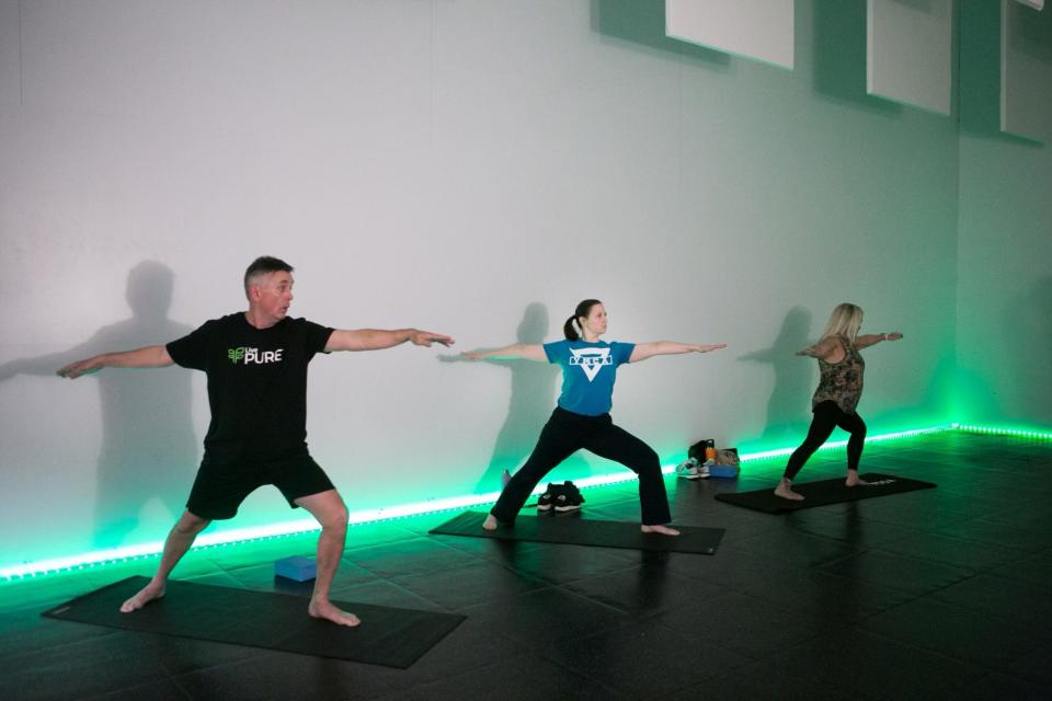 Yoga is a big part of the new Tennova Family YMCA.