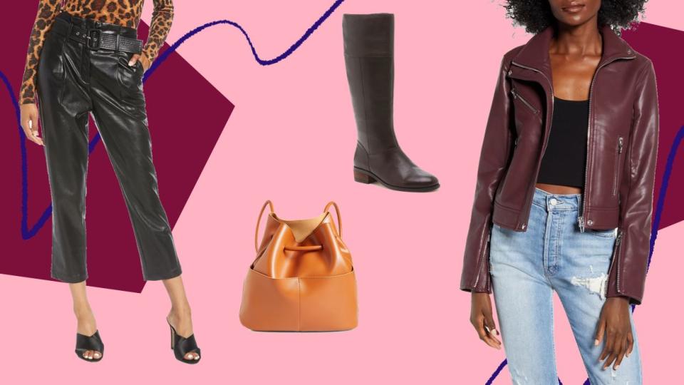 Leather Looks To Get For Less During The Nordstrom Winter Sale (Photo: HuffPost)