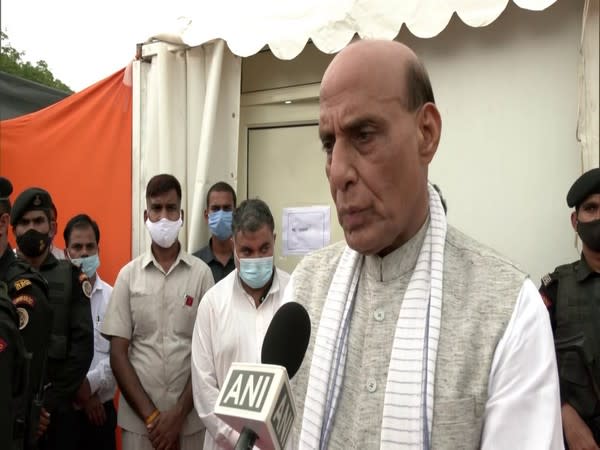 Defence Minister Rajnath Singh. (Photo/ANI)