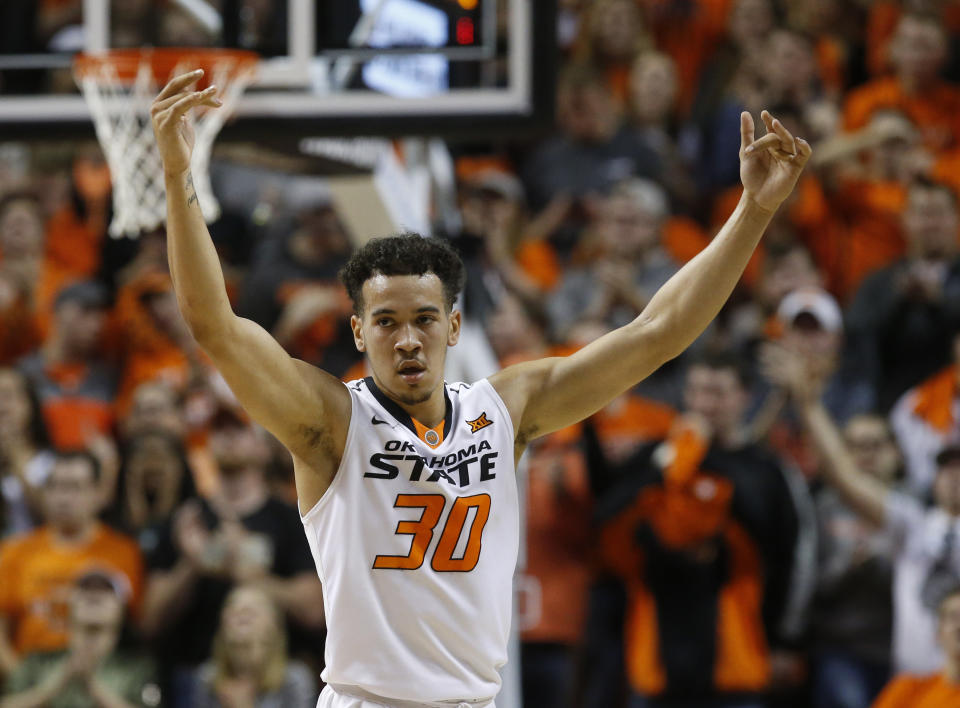 Oklahoma State will hold out leading returning scorer Jeffrey Carroll. (AP)