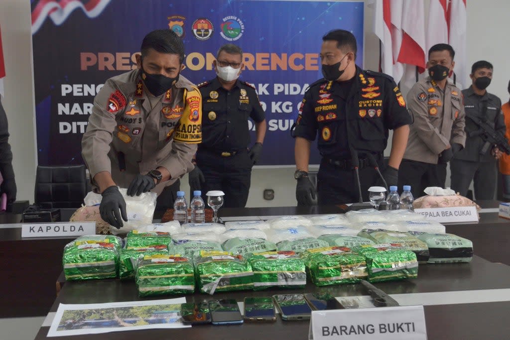 Indonesia Drug Arrest (Opn)