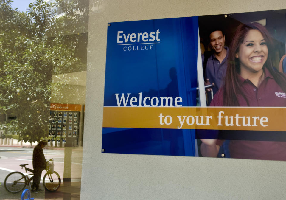 An Everest College campus in Santa Ana, California.