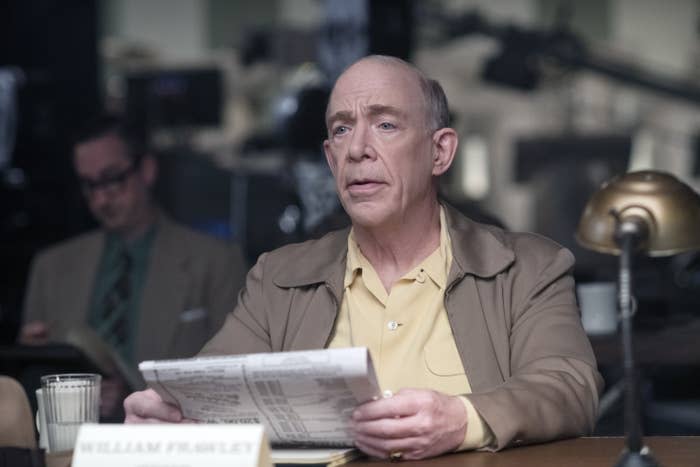 J.K. Simmons reads a script