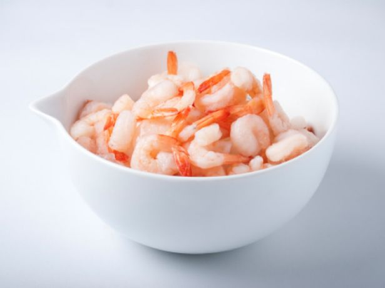 <p>The USDA recently updated its nutrient database with new numbers for shrimp’s sodium tally, and it was a shocker. Turns out most shrimp is treated with a sodium-based preservative that takes a naturally low-sodium food and turns it into a sodium bomb. Just 3 ounces of cooked shrimp delivers 805 milligrams. If you’re buying frozen shrimp, you can read the nutrition facts label to find one that may be lower in sodium. Other high-sodium seafood culprits include wet-pack scallops, which are also treated with sodium tripolyphosphate, and canned tuna (look for a no-added-salt tuna).</p>