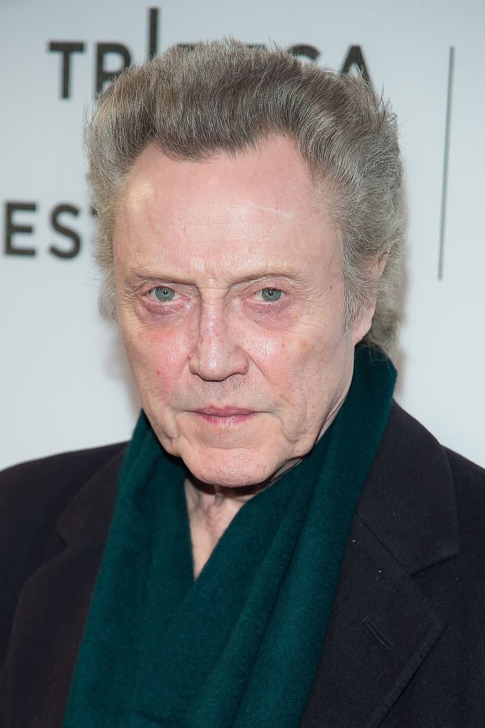 <p>Walken has blue eyes with green inner rings, which are as distinctive as his acting style.</p>