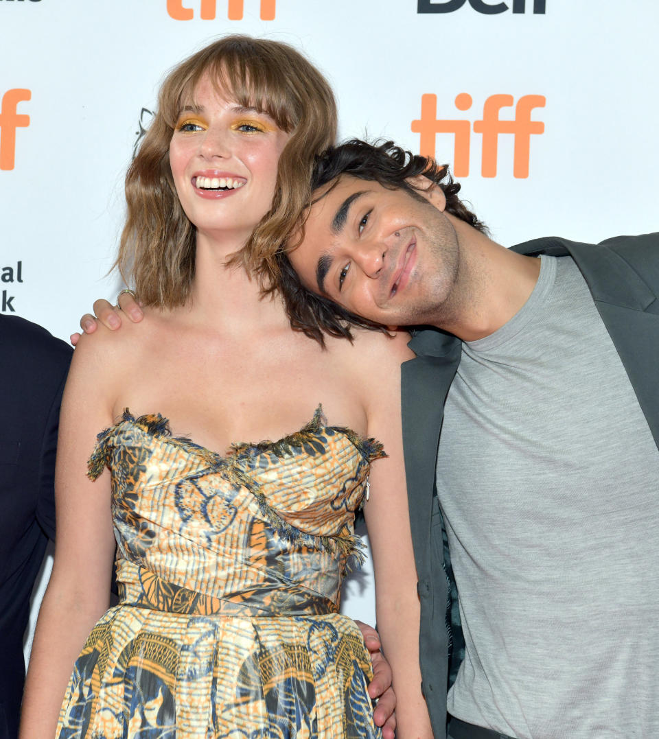 Maya Hawke and Alex Wolff are seen at a screening of "Human Capital" on September 10, 2019