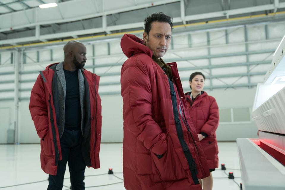 Mike Colter and Aasif Mandvi on 'Evil'