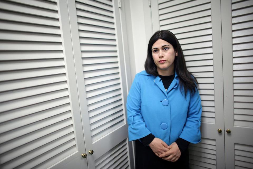 rinat dray at her lawyers' offices, silverstein bast, in new york, may 15, 2014 dray claims a cesarean section was performed on her against her will while giving birth to her child at staten island university hospital in staten island yana paskovathe new york times