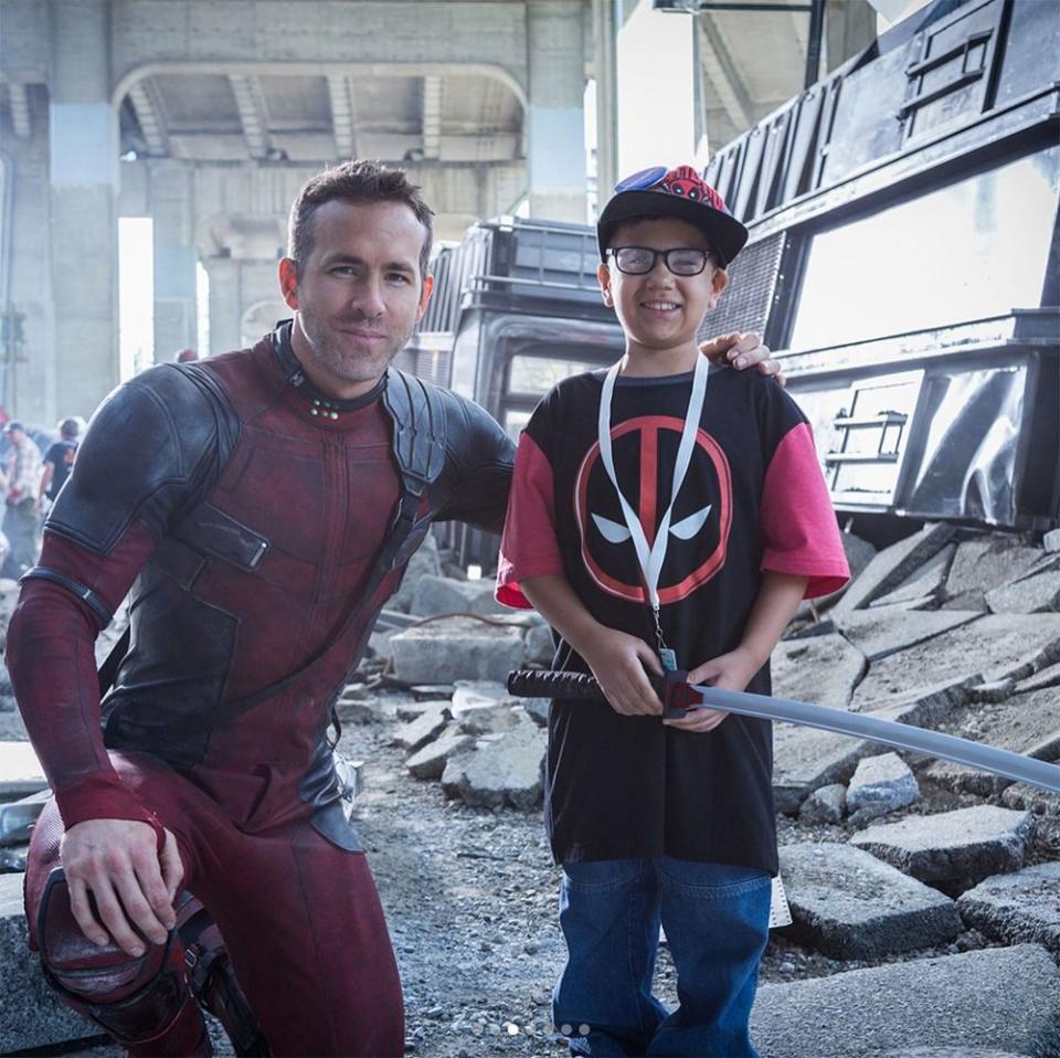 Ryan Reynolds Makes Dreams Come True for Make-a-Wish Children