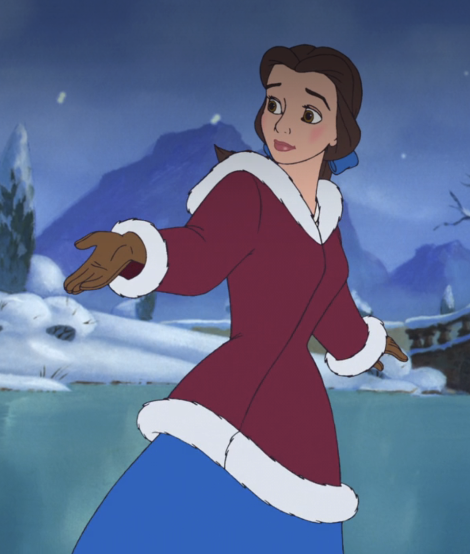 Screenshot from "Beauty and the Beast: The Enchanted Christmas"