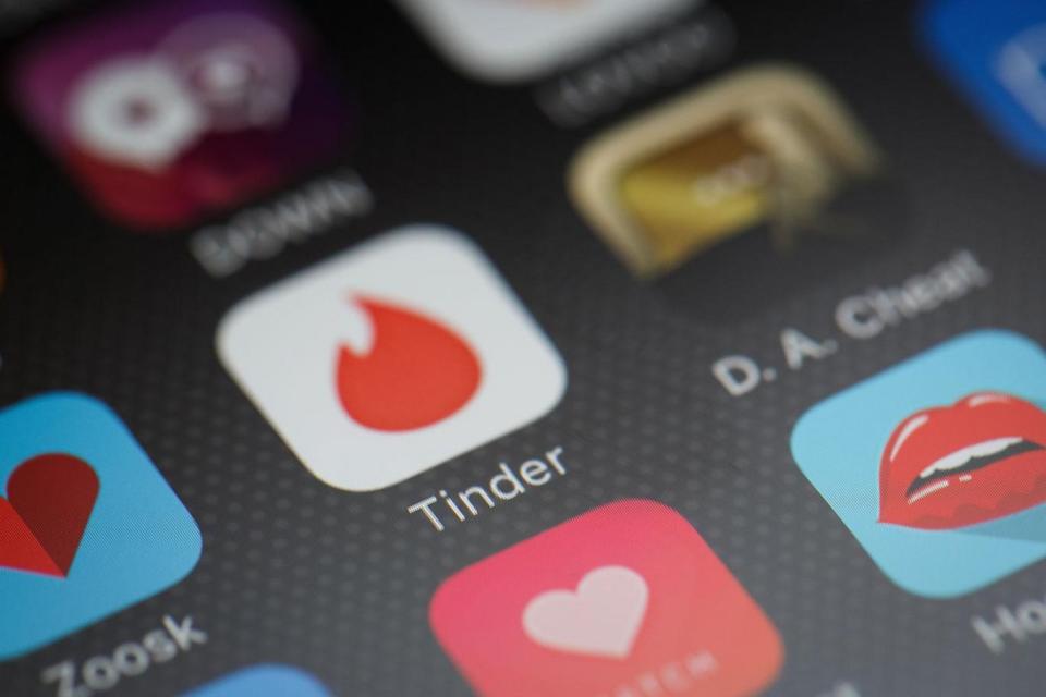 Tinder: Senior producers suggested the app has been used to find different contestants (Leon Neal/ Staff /Getty )
