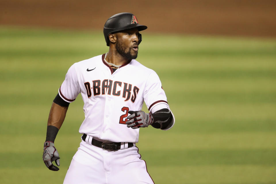 Starling Marte has been traded to the Marlins after the D-backs traded for him this past offseason. (Photo by Christian Petersen/Getty Images)