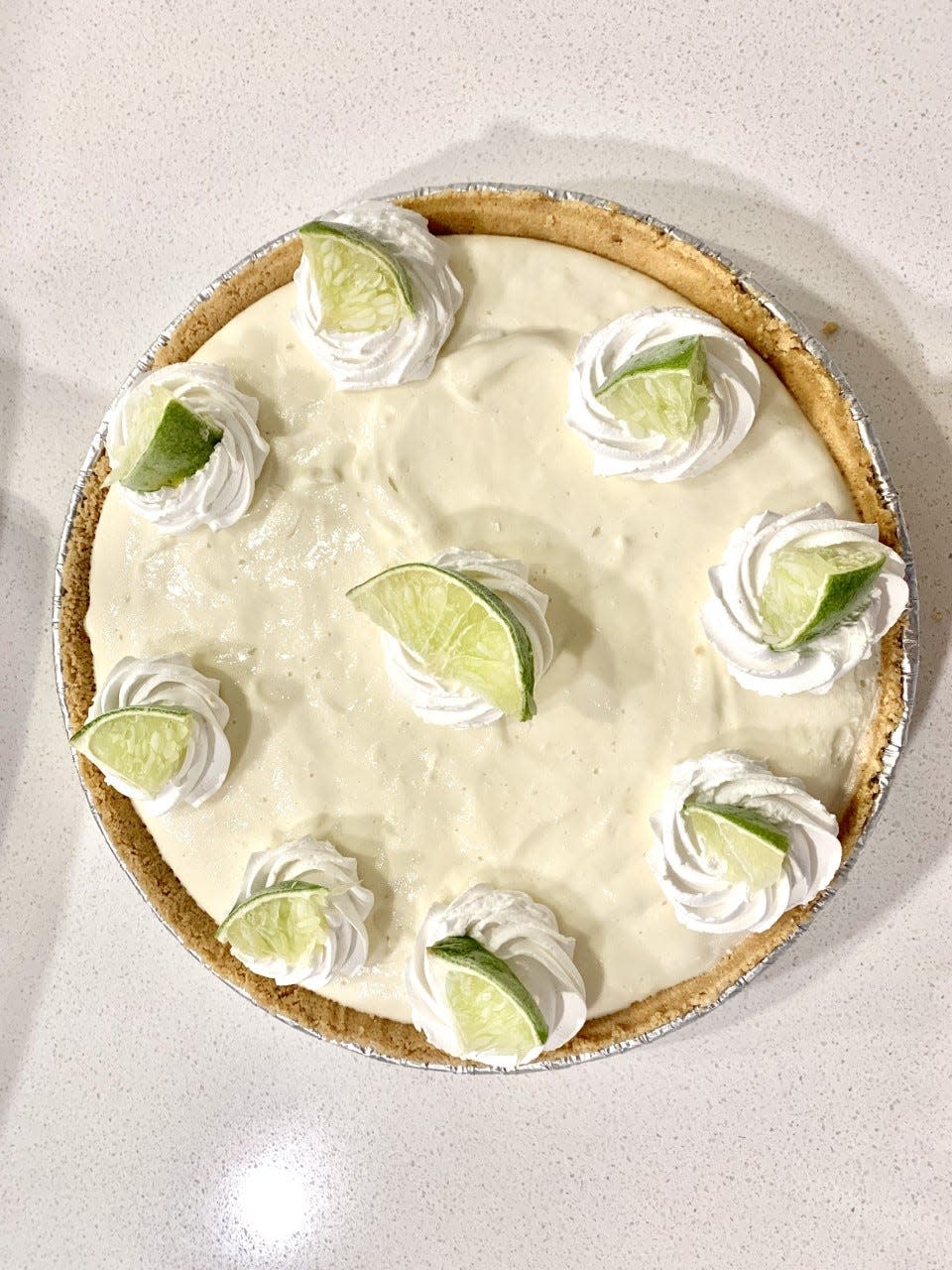 Kneading Sweets Bakery's Key lime pie.