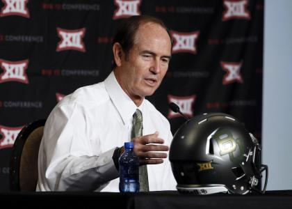 Art Briles and Baylor just missed out on the College Football Playoff last season. (AP)