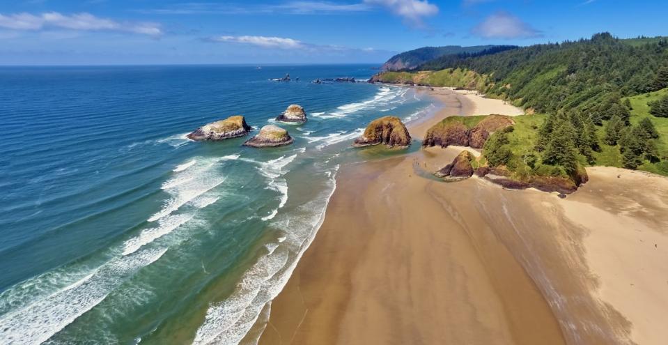 5) Cannon Beach, Oregon