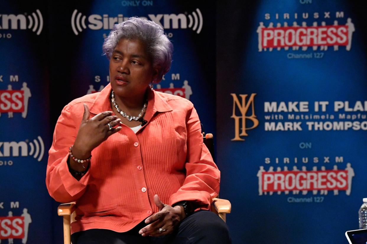 Former DNC chair Donna Brazile (Photo by Larry French/Getty Images for SiriusXM): Getty Images