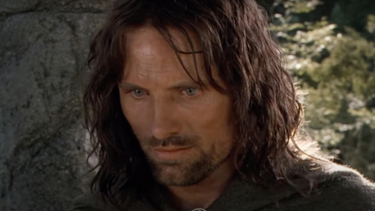  Viggo Mortensen as Aragorn in LOTR. 