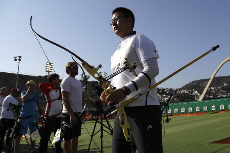 南韓射箭選手金優鎮締造里約奧運第一個世界紀錄（AP）