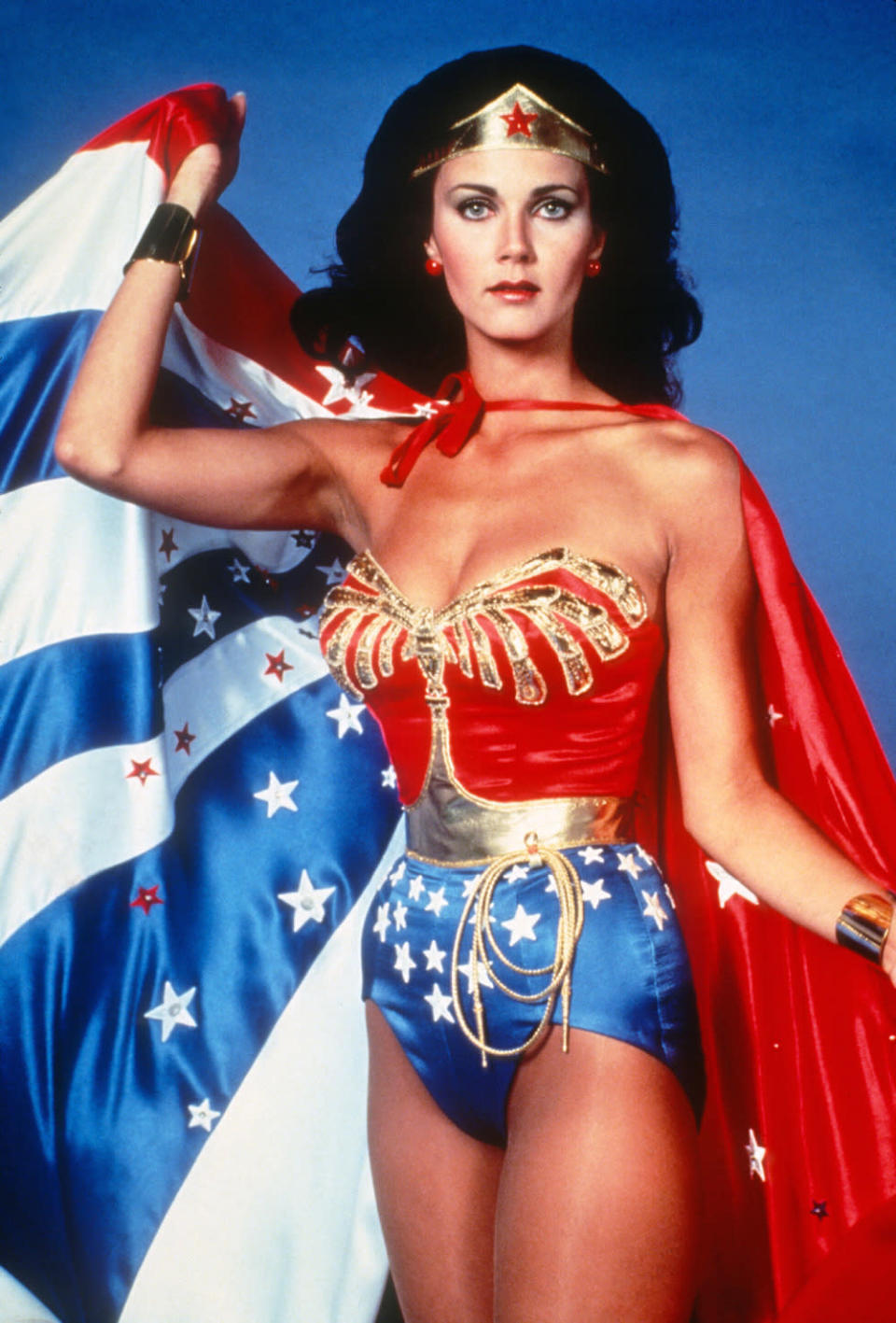 Lynda Carter als “Wonder Woman”