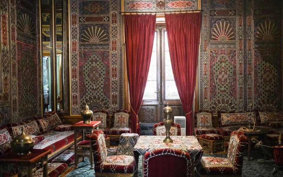 The extravagant Turkish Room in Peleş Castle. | Katherine Wolkoff