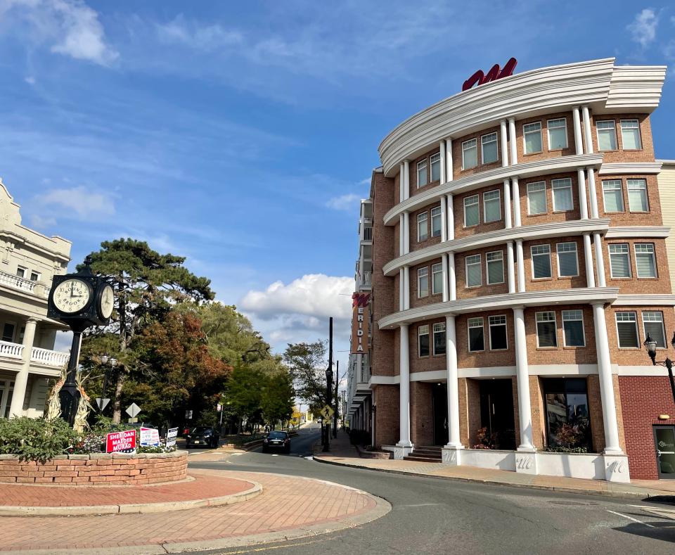 The Meridia Main Station apartments in Bound Brook, which was the first high-end apartment building to open downtown.