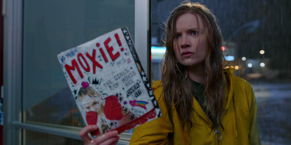 Hadley Robinson as Vivian in 'Moxie'<span class="copyright">NETFLIX © 2020—© 2020 Netflix, Inc.</span>