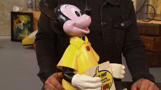 Bares für Rares“ (ZDF): Händler reißen sich um riesige Micky-Maus-Figur