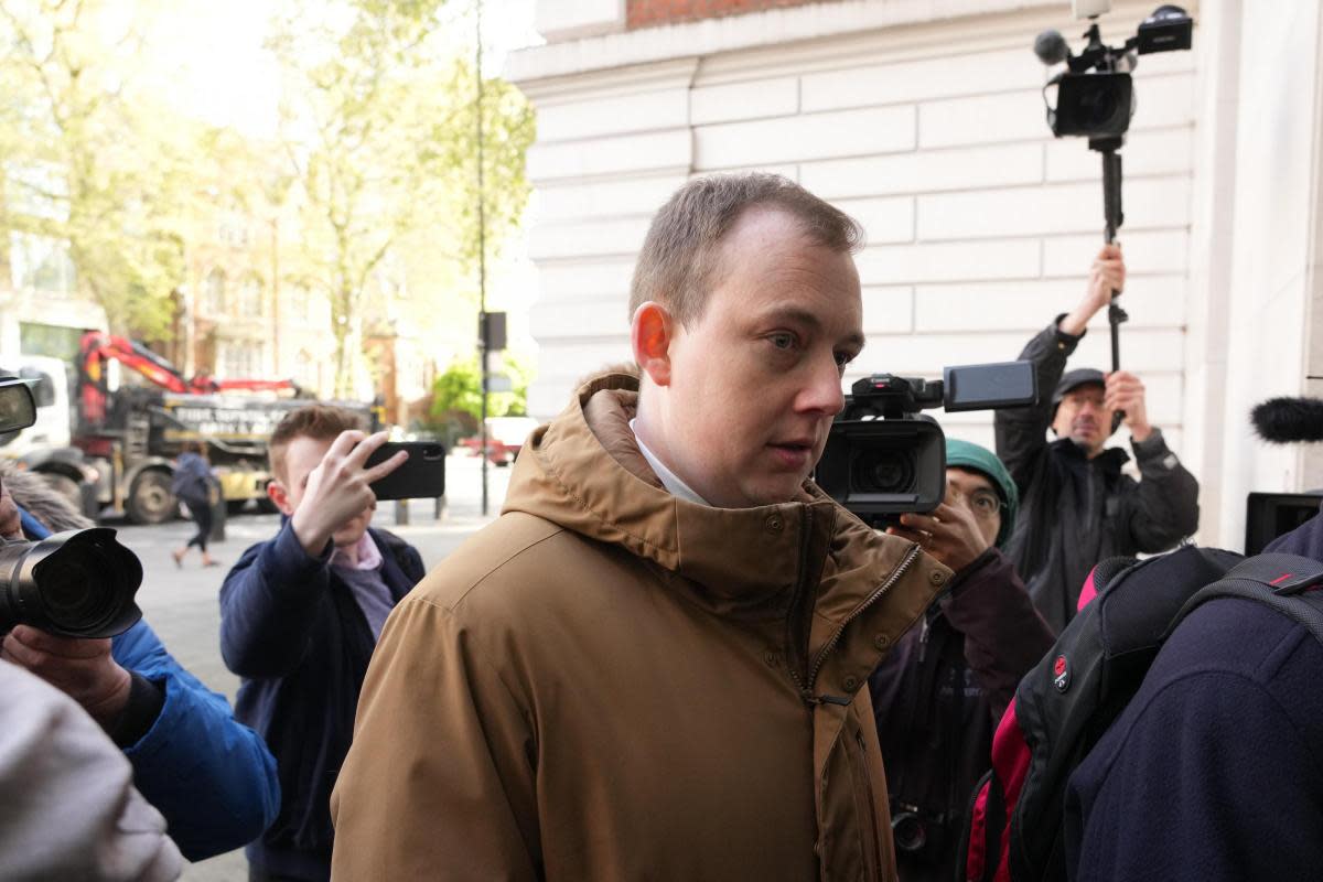 Christopher Berry arrives at Westminster Magistrates' Court, central London <i>(Image: PA)</i>