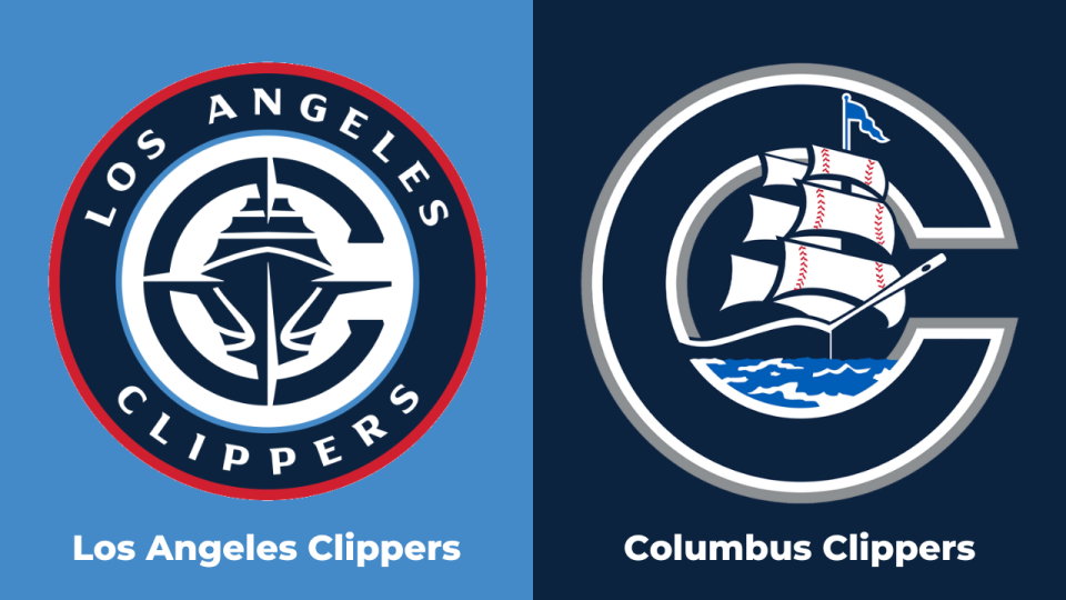 Courtesy Photos Los Angeles Clippers and Sportslogos.net