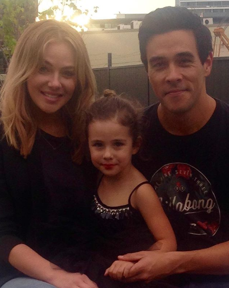 James shares young daughter Scout with ex Jessica Marais. Photo: Instagram/__jamesstewart__