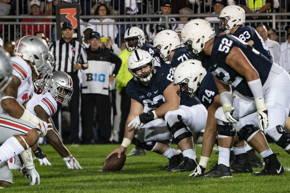 Ohio State held on for a 27-26 win on Saturday. (Photo by Gregory Fisher/Icon Sportswire)