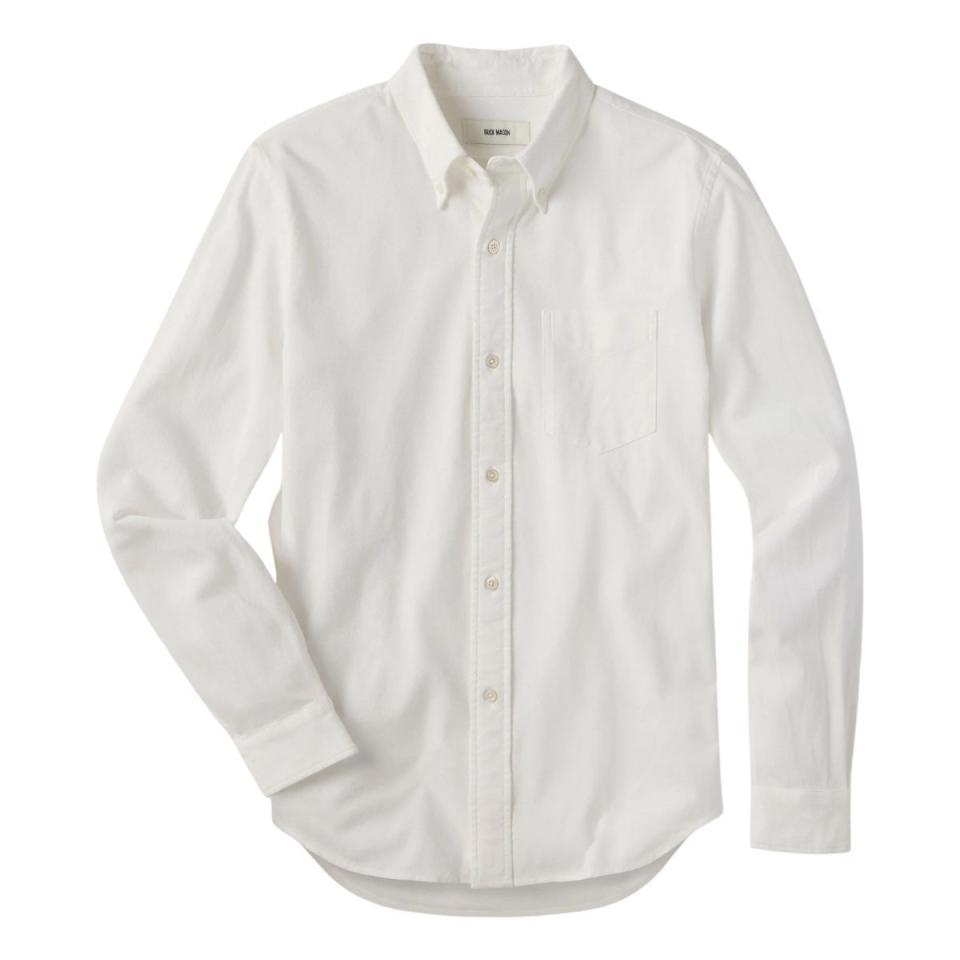 Campus Knit Oxford Button Down Shirt