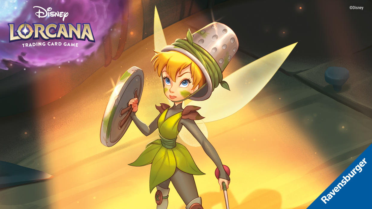  Previously unreleased art from Tinker Bell – Tiny Tactician for Disney Lorcana 