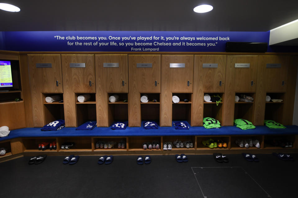 Lampard’s words of wisdom in the dressing room.