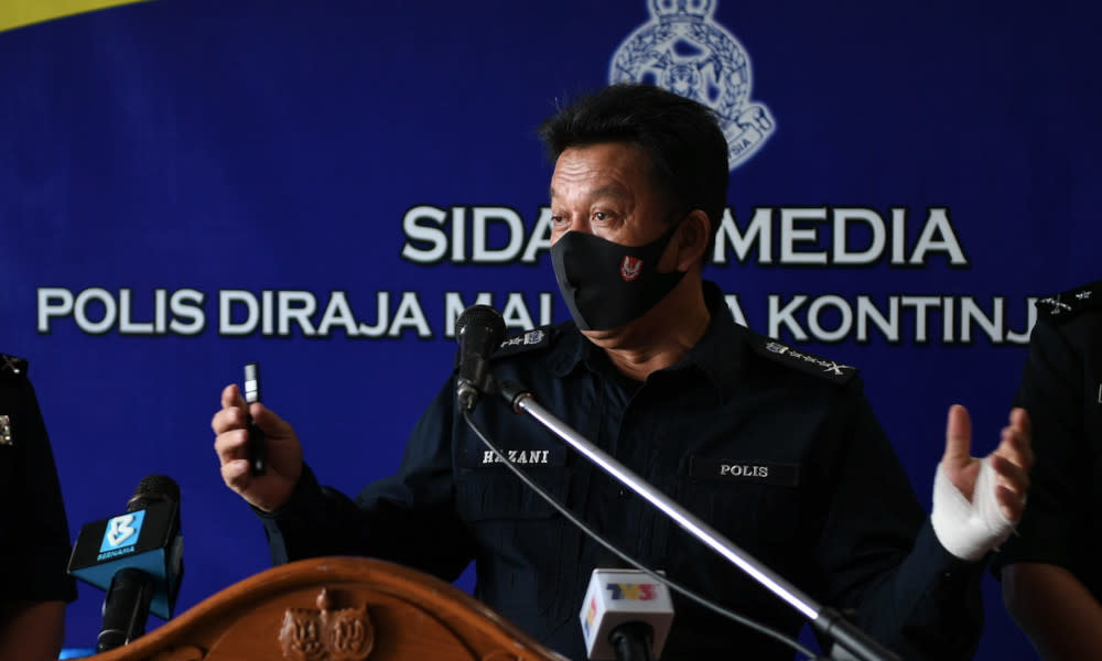 Sabah Police Commissioner Datuk Hazani Ghazali confirmed the video and said a police report has been lodged against the woman believed to be  an entreprenuer and former model. — Bernama pic