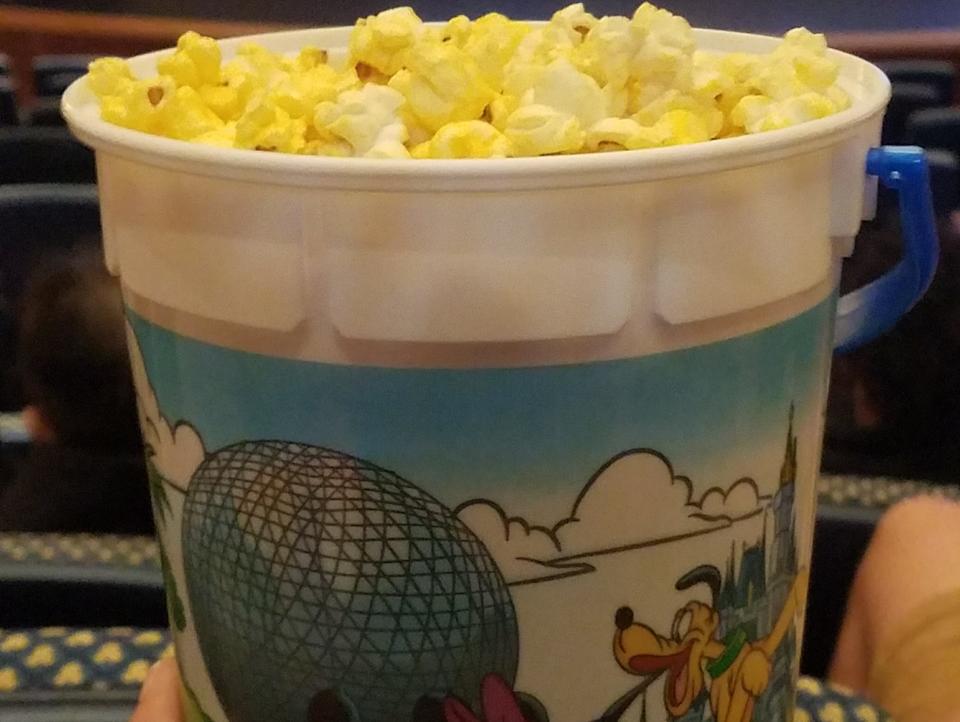 Disney World popcorn