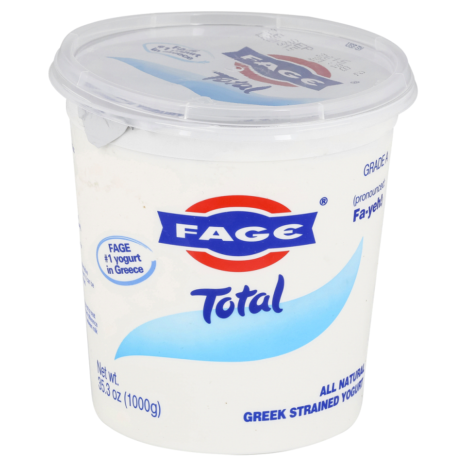 <p>We must admit, our love for Fage already ran pretty deep. After our (very unbiased) taste test, we're happy to report that the brand is still *the best.* Fage's ultra-creamy, decadent Greek yogurt is the perfect level of tart. It makes for an indulgent breakfast, but with WAY less sugar than, say, <a href="https://www.delish.com/cooking/recipe-ideas/a20734035/banana-pudding-stuffed-french-toast-recipe/" rel="nofollow noopener" target="_blank" data-ylk="slk:Banana Pudding Stuffed French Toast;elm:context_link;itc:0;sec:content-canvas" class="link ">Banana Pudding Stuffed French Toast</a>.</p><p><a class="link " href="https://www.target.com/p/fage-total-0-milkfat-plain-greek-yogurt-35-3oz/-/A-14729218" rel="nofollow noopener" target="_blank" data-ylk="slk:BUY NOW;elm:context_link;itc:0;sec:content-canvas"><em>BUY NOW</em></a> <em><strong>Fage Total, $6, target.com</strong></em></p>