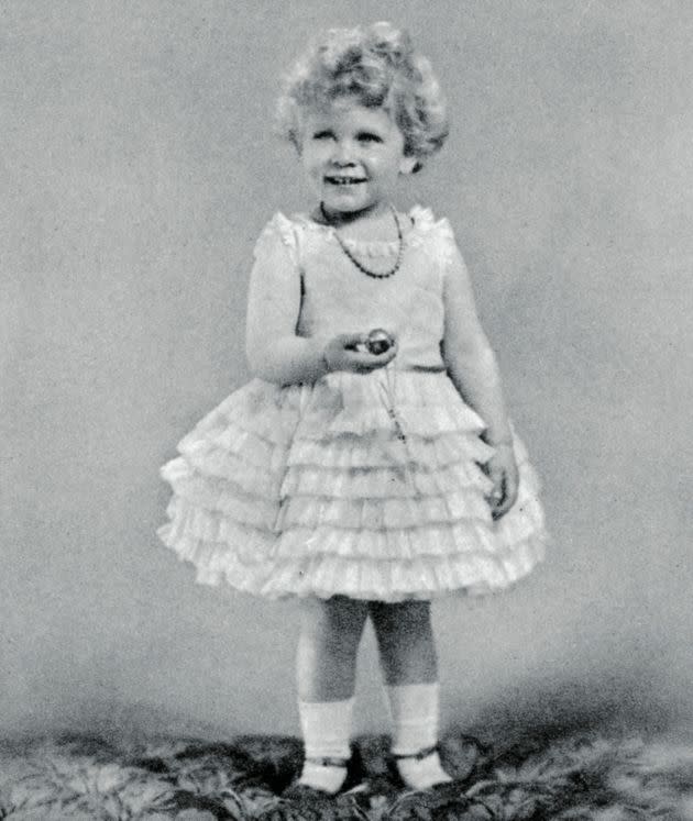 Princess Elizabeth at age 2 in 1928. (Photo: Print Collector via Getty Images)