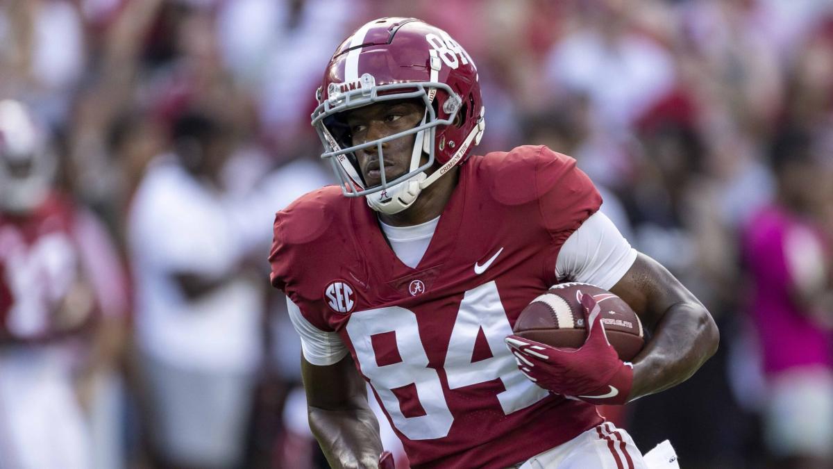 Alabama TE Amari Niblack enters NCAA transfer portal