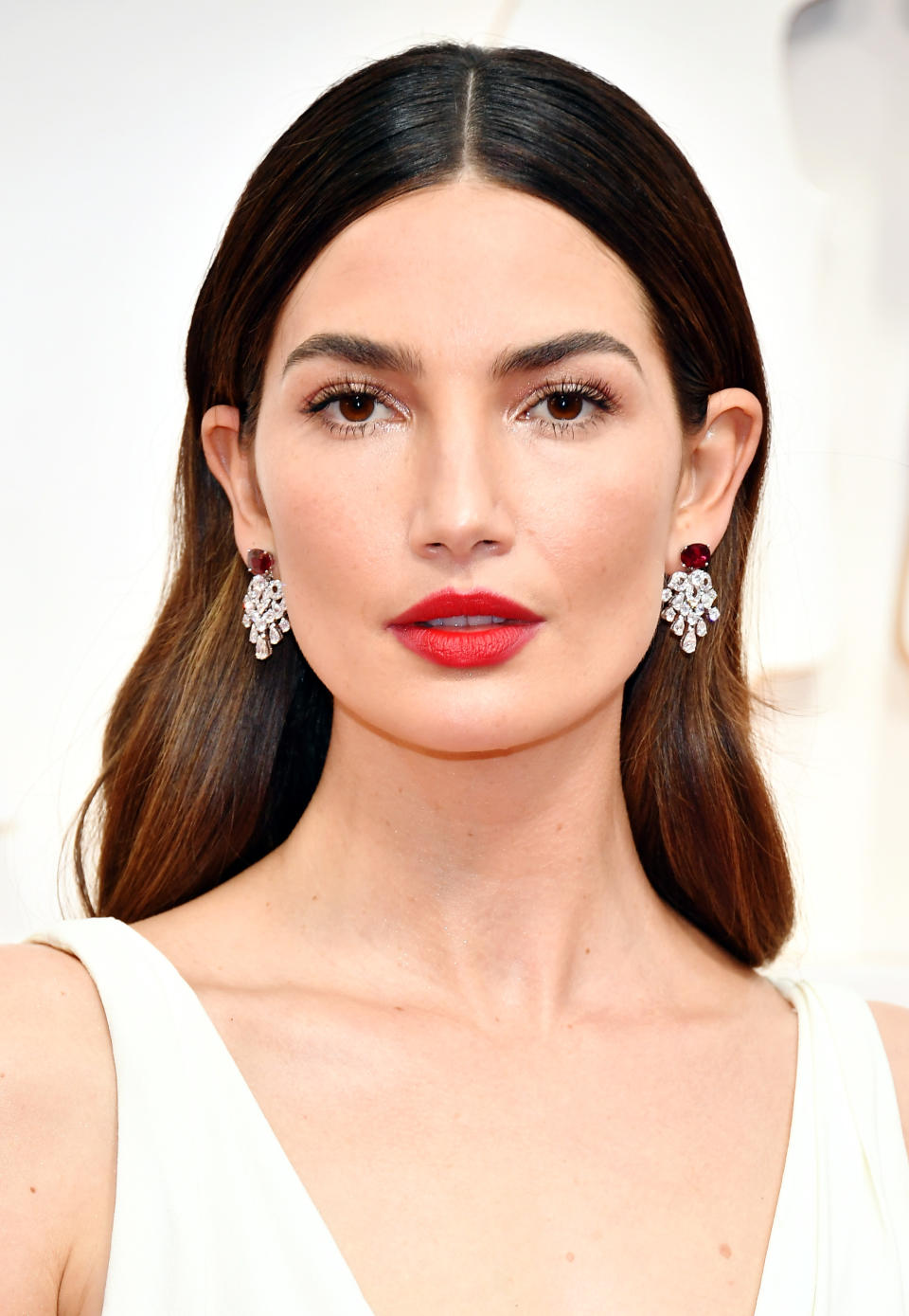 HOLLYWOOD, CALIFORNIA - FEBRUARY 09: Lily Aldridge attends the 92nd Annual Academy Awards at Hollywood and Highland on February 09, 2020 in Hollywood, California. (Photo by Amy Sussman/Getty Images)