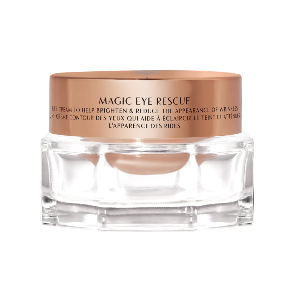 <p><a href="https://go.redirectingat.com?id=74968X1596630&url=https%3A%2F%2Fwww.charlottetilbury.com%2Fus%2Fproduct%2Fmagic-eye-rescue-eye-cream&sref=https%3A%2F%2Fwww.harpersbazaar.com%2Fbeauty%2Fskin-care%2Fg28339109%2Fretinol-eye-cream%2F" rel="nofollow noopener" target="_blank" data-ylk="slk:Shop Now;elm:context_link;itc:0;sec:content-canvas" class="link ">Shop Now</a></p><p>Magic Eye Rescue Cream</p><p>$65.00</p><span class="copyright">Charlotte Tilbury</span>