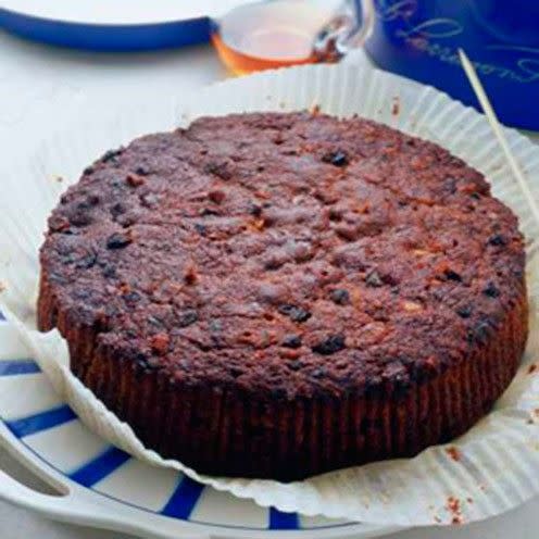 <p>A fiery combination of stem ginger and ginger wine give this Christmas cake a rich, warming flavour. <strong><br><br>Recipe: <a href="https://www.goodhousekeeping.com/uk/food/recipes/christmas-cake-1" rel="nofollow noopener" target="_blank" data-ylk="slk:Christmas cake;elm:context_link;itc:0;sec:content-canvas" class="link ">Christmas cake</a></strong><br><br></p>