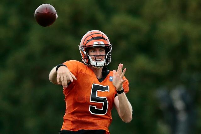 Bengals are now rare home underdogs after naming Ryan Finley starter vs.  Steelers